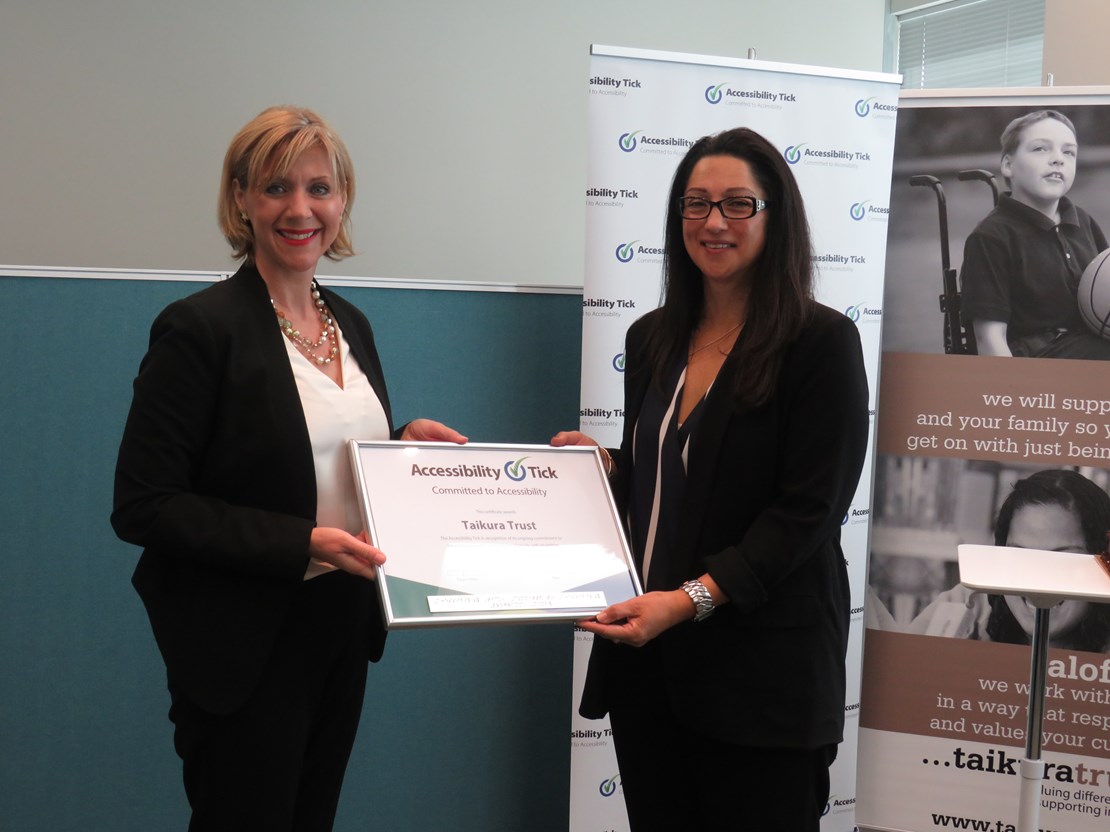 Tanya Colvin from Access Advisors and Sonia Hawea Taikura Trust CEO