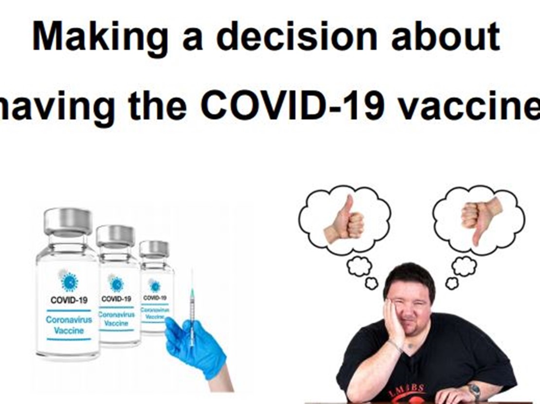Making a decision about having the COVID-19 vaccine